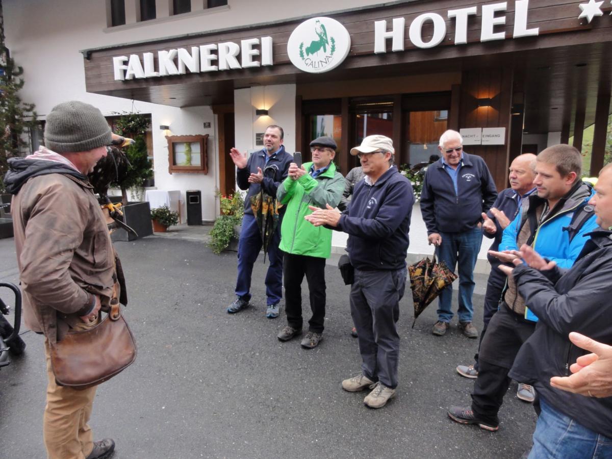 Vereinsreise 2019 Falknerei Galina Malbun